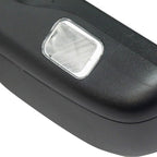 Passenger Side Power Heated Mirror Textured Black with Puddle Light Spotter Compatible with 2011-2012 Ford Fusion, 2011 Mercury Milan FO1321424