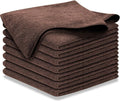 Premium 300GSM Microfiber Cleaning Cloth - 12.5"x12.5" High Performance - 1200 Washes, Ultra Absorbent Microfiber Towels for Cars Undercarriage, Rims & Engine Bay Cleaning - Microfiber Cloth
