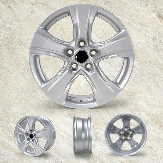 New 17'' x 7" Aluminum Alloy Wheel Rim Compatible with 2019-2023 Toyota RAV4, Factory Replacement Rim, Direct Fit, OEM Design Replacement Rim