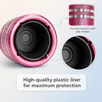 Tire Valve Stem Caps 8 Pack, Aluminum Tire Valve Caps with Plastic Liner, Corrosion Resistant Leak Proof Air Valve Caps, Universal Valve Stem Caps for Cars, Trucks, SUVs, Motorcycles and Bikes