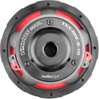 10" Double Stack Composite Cone Subwoofer (TXX-BDC-II-10), Superior Performance, 1200W, 2 Magnets, BASV Voice Coil, Aluminum Basket, Multi-Connect, Non-Press Paper Cone, 2 x 4 Ohms