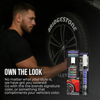 White Tire Paint Pen - Waterproof Permanent Paint pens for Car Wheels Lettering | Car Wash Safe and Durable | Made in Japan (Pack of 1)
