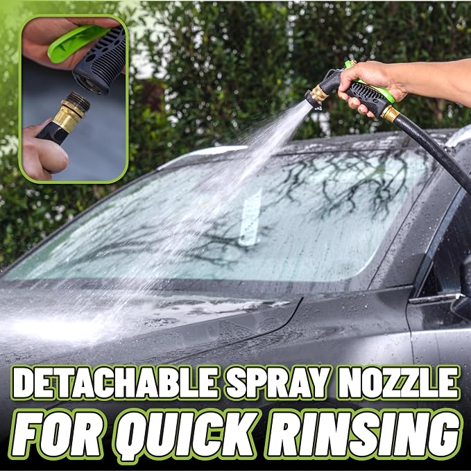 TORQ Foam Blaster 6 - Foam Cannon Garden Hose Attachment, Easy to Use, Sprays Thick Suds for Safe Washing Trucks, SUVs, Motorcycles, RVs, and Other Vehicles