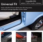Clear Universal Door Sill Guard - 60" x 2.75" - Ultimate Protection for Car or Truck Door Sills against High Traffic and Damage, Easy to Install Interior Protection Film Kit