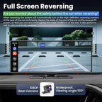 Largest 11.5 inch Wireless CarPlay Screen for Car,Built-in N-etflix/YouTube/TikTok and other apps,A-pple CarPlay & Android Auto screen with1080P Backup Camera/Navigation/Voice Control,for All Vehicles