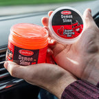 Demon Slime 5.6 Oz - Car Interior Cleaner Gel | Putty Removes Dust & Dirt - for Detailing, Cleaning Vents, Cup Holders, Keyboards, Offices | Hot Cherry Scent
