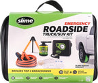 50160 Emergency Roadside Kit with Flat tire Repair and Booster Cables for Truck/SUV, Heavy-Duty Vehicles