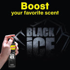 Car Air Freshener | Spray Provides a Long-Lasting Scent for Auto or Home | On-the-go Freshness | Black Ice, 6 Air Fresheners
