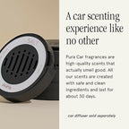 Car Scent Refill - Fragrance for Car Diffuser - Clean & Safe Luxury Diffuser Scent - Long-Lasting Fragrance for 30 Days of Aroma - Salt