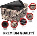 Trunk Organizer For SUV Car Trunk Organizer, Foldable Storage, Car Accessories for Women Men, Collapsible Bag, 600D Oxford, Non Slip Bottom, Straps, Soft Cover (65L)
