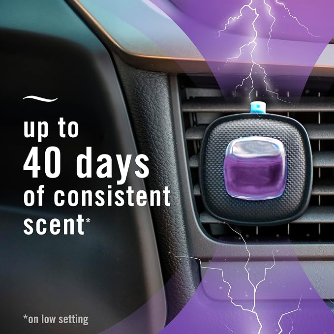 Car Air Freshener Vent Clip, Midnight Storm, 1 count,.06 oz