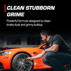 Wheel Clean - All Wheel Cleaner & Brake Dust Remover - High-Performance Car Care, Spray on and Dissolve Grime - Acid-Free Formula for Tires - 16 oz.