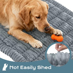 Backseat Dog Bed Mat for Car, Dog Car Seat Cover for Back Seat, Pet Car Blanket Soft and Comfortable, Upgraded Bottom Non-Slip, Washable Travel Pet Mat for Cars Trucks and SUVs (53" x 24")