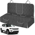 Dog Car Seat Cover Fit for 2017-2026 Jeep Compass | Waterproof Pet Bench Seat Cover for Back Seat, 600D Heavy Duty Scratch Proof Nonslip Truck Seat Covers for Dogs