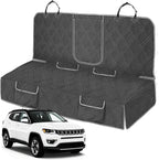 Dog Car Seat Cover Fit for 2017-2026 Jeep Compass | Waterproof Pet Bench Seat Cover for Back Seat, 600D Heavy Duty Scratch Proof Nonslip Truck Seat Covers for Dogs