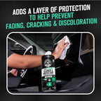 Total Interior New Car Smell Cleaner & Protectant Wipes – All-in-One Interior Cleaning Wipes for Dashboards, Vinyl, Leather, Fabric & Glass – Cleans & Protects, New Car Scent, 30 Ct