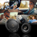 KFC-1666R Road Series Car Speakers (Pair) - 6.5" 2-Way Car Coaxial Speakers, 300W, 4-Ohm Impedance, Cloth Woofer & Balanced Dome Tweeter, Heavy Duty Magnet Design
