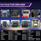 5GWiFi Upgrade Radio for Ford F150 2004-2008, F250/F350 2006-2016, E150/E250/E350 2009-2014, Expedition 2007-2014, Explorer Edge Mustang Fusion 7in Touchscreen Stereo Apple Carplay Android Auto GPS FM