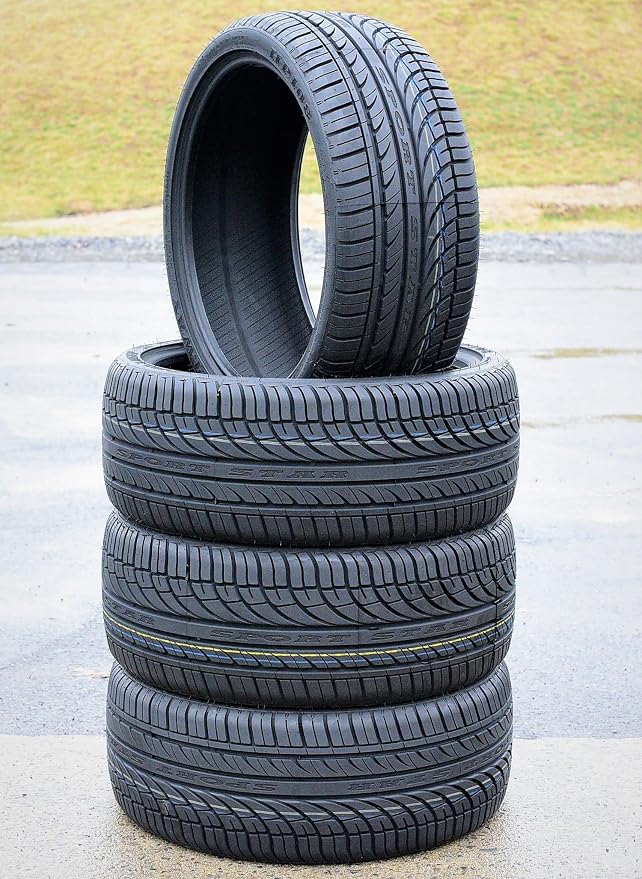 Set of 4 (FOUR) Fullway HP108 All-Season Passenger Car High Performance Radial Tires-225/40R18 225/40ZR18 225/40/18 225/40-18 92W Load Range XL 4-Ply BSW Black Side Wall UTQG 380AA