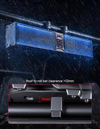 6-Speaker Metal UTV Sound Bar, 25-inch IP65 Waterproof Golf Cart Sound Bar, ATV Speaker with RGB, SxS Soundbar Compatible with Polaris RZR Can-Am w/ 1.25 in - 2 in Roll Bar