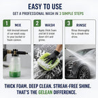 Car Wash Soap – Super Suds High Foaming- 128oz- USA - Deep Cleaning | Foam Cannon or Bucket Use | Cars, Trucks & more |pH-Balanced, Streak-Free | Removes Dirt & Grime | Concentrated car shampoo