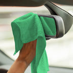 Microfiber Cleaning Cloths (Value Pack of 12) - Size 12 x 12 Inches, Highly Absorbent Cleaning Rags, Lint Free, Reusable and Washable, Microfiber Towels for Cars