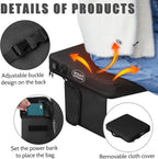 Portable Heating Seat Cushion Heated Pad with 3 Levels Fast Heating Warm Seat Pads Electric USB Power Stadium Pad for Bleachers Office Park Boat Camping