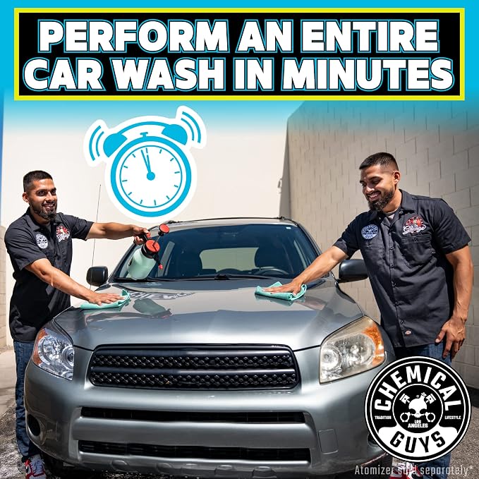 WAC_707 EcoSmart Hyper Concentrated Waterless Car Wash and Wax, Safe for Cars, Trucks, SUVs, Motorcycles, RVs & More, 128 oz (1 Gallon)