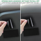 Universal Car Pocket Organizer - PU Leather Pouch for Seat, Door, Window, Console - Holder for Cards, Trash, Cell Phone, Sunglasses