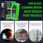 Oil Film Cleaning Brush for Car Windows, 2026 Upgraded Clear Vision Car Glass Cleaner with Anti-Rain Coating for Auto Windows and Windshields Improving Clarity, 4 fl oz / 120 mL