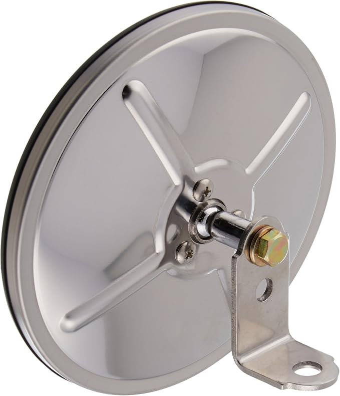 48602, 6" Round Convex S.S."