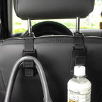 2 PCS Car Seat Headrest Hook, Strong Auto Seat Back Storage Hook Headrest Hanging Organizer, Vehicle Seats Hanger Holder Universal for Purses Handbags Groceries Bags