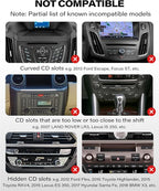 for Magsafe CD Phone Holder for Car [20 N55 Ultra Strong Magnets] Magnetic CD Player Phone Mount, Stable CD Slot Phone Mount for iPhone 17 16 15 14 13 12 Mini Pro Pro Max Plus & Magsafe Case