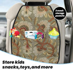 William Morris Detail Car Seat Back Kick Protectors Kick Mats With Storage Pockets For Vehicles To Protect From Dirt Mud Scratches 2 Pack