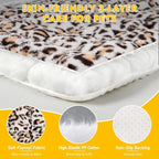 Backseat Dog Bed Mat for Car, Non-Slip Scratch-Resistant Dog Car Seat Cover, Soft Thick Pet Travel Cushion, Washable Back Seat Protector Blanket for Cars SUVs Trucks, 53 x 24 Inches