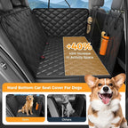 for Back Seat, Hard Bottom Back Seat Extender for Dogs - Supports 400lbs,Scratch Resistant, Anti Slip Portable Dog Hammock,Suitable for Cars