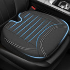 Wedge Car Seat Cushion for Tailbone Pain Relief & Better Visibility | Ergonomic Memory Foam Seat Cushion for Car with Breathable Channel Design, Fits Car, SUV, Truck, Non-Slip Mesh Cover