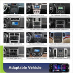 4G+64G Car Stereo for Jeep Wrangler JK 2007-2018 Dodge Ram 1500 2008-2012 with Wireless CarPlay Android Auto, 7 Inch Android Car Radio GPS Navigation WiFi SWC Bluetooth FM with Backup Camera