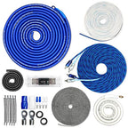 CT Sounds 4 Gauge OFC Complete Amp Wiring Install Kit, AMPKIT-4GA-ELITE