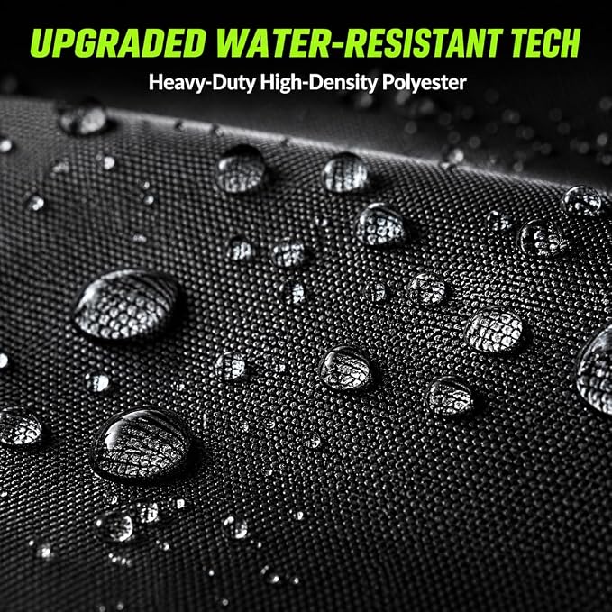 2Pcs Windshield Wiper Covers, 210D Heavy Duty Waterproof Wiper Blade Protector for Rain Snow Bird Poop, Universal Fit 25.5" Covers Sleeves with Reflective Strip for Cars, RVs, Trucks