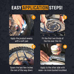 Pro Bud's Tire Mounting Paste - Peerless Lubrication Tire Mounting Lube for Quick Changing and a Secure Fit - Slip-Resistant - 0.5 oz.