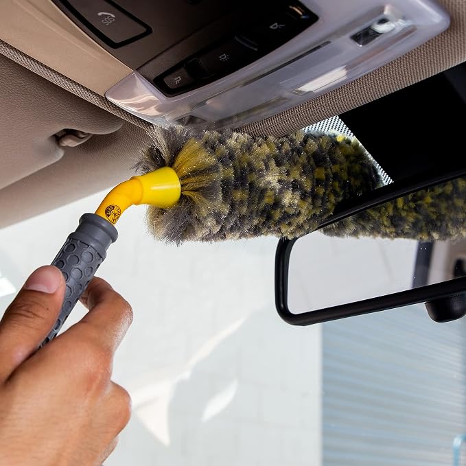 ACC615 Rimpaca Reach Around Ultimate 2 Piece Wheel Brush Set (Rimpaca Wheel Cleaners)