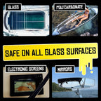 2in1 Boat Glass Cleaner & Anti-Fog Spray | Boat Cleaner for Glass, Windows, & Electronic Screens | Lemon Drop Scent | Marine Detailing & Cleaning Supplies, Accessories | Made in USA (16oz)
