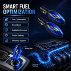 2026 Fuel Sync Gas Saver Device, 2 Pack Plug-in Gas Saver for Cars, Trucks, SUVs & Diesel Vehicles, 12V Automotive Fuel Saving Device, Compact Gas Economizer for City, Highway & Long-Distance Driving