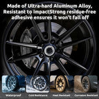 Automotive Alloy Wheel Rim Protector 18 Inch Alloy Rim Guards for Car Rims Compatible with Tesla Model 3 18 Inch
