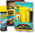 99031 Reach & Clean Glass Windshield Cleaner Tool Combo Kit With Premium Aerosol Glass Cleaner, Extendable Handle, (2) Reusable Quick Change Microfibers, and Storage Bag