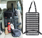 Rigid MOLLE Panel for Vehicle Seat Back Organizer Aluminum Alloy Plate for Auto Modular Storage Patrol Car Tactical Gear EDC Pouch Holder Holster Bag Rack Mount Platform