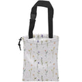 Car Trash Bag Wildflowers Car Garbage Bag Hanging Car Trash Can for Back Seat with Drawstring