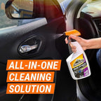 Multi Purpose Cleaner, Car Cleaner Spray for All Auto Surfaces, 16 Fl Oz (Pack of 2)
