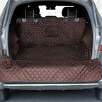 SUV Cargo Liner for Dogs, Waterproof Trunk Cover for SUVs with Bumper Flap Protector, Scratchproof Durable 600D Oxford Fabric, Non-Slip, Machine Washable